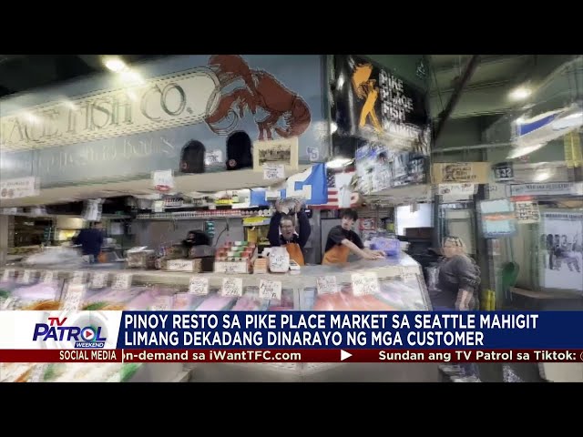 ⁣Pinoy resto sa Seattle mahigit 5 dekadang dinarayo ng mga customer