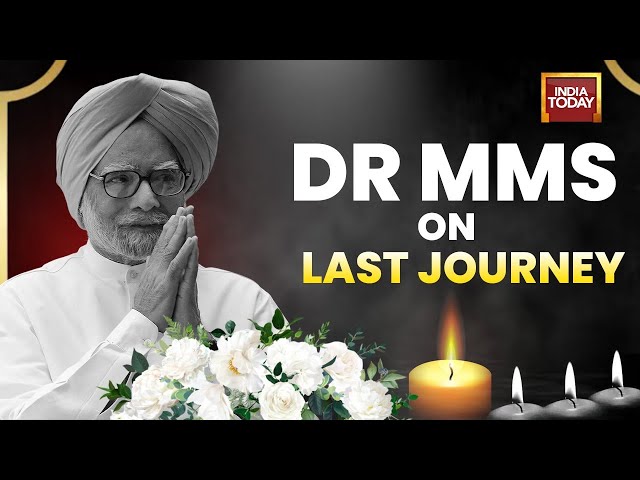 ⁣Manmohan Singh Death News LIVE: State Funeral  To Dr Singh | EX-PM Dr Manmohan Singh Last Rites LIVE