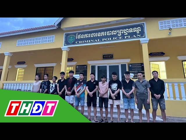 ⁣Lai Châu: Bắt nghi phạm người Việt lừa đảo quy mô lớn từ biệt khu tại Campuchia | THDT