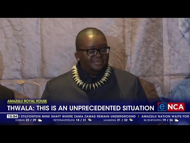 ⁣AmaZulu Royal House | This is an unprecedented situation - Thwala