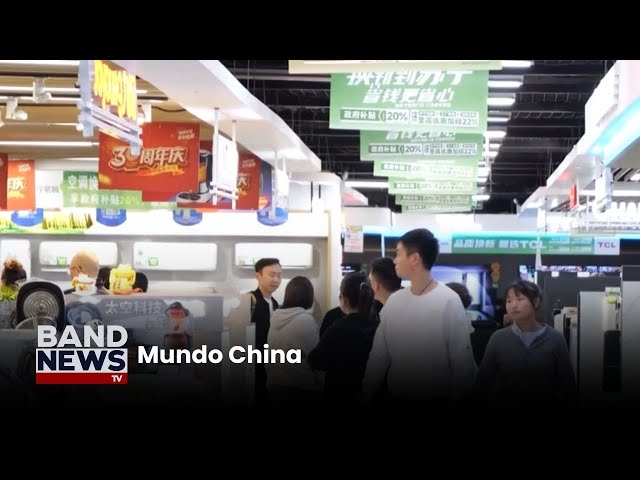 ⁣Consumo impulsiona crescimento da economia da China | BandNews TV