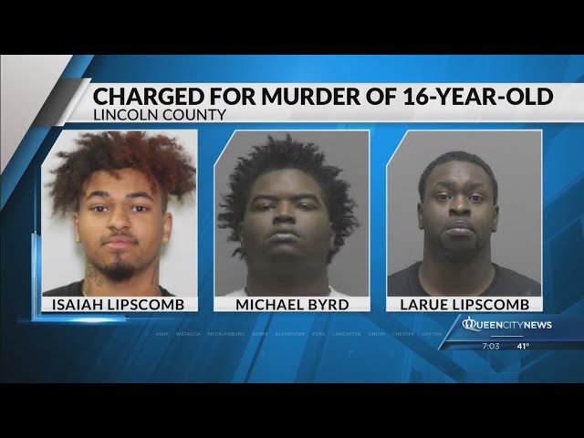 ⁣3 people charged with murder of 16 y/o from Lincoln County