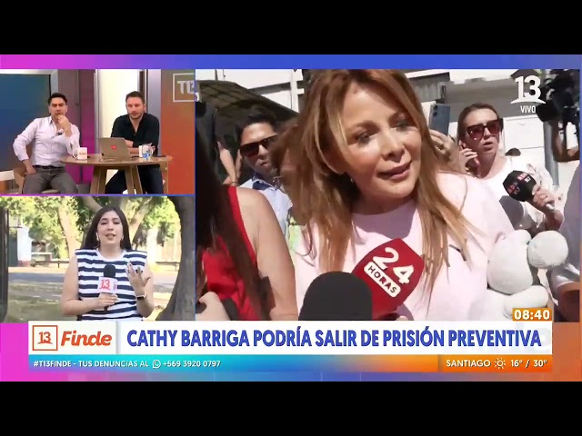 ⁣Cathy Barriga podría salir de prisión preventiva