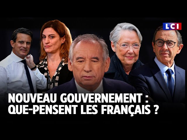 ⁣Nouveau gouvernement : que-pensent les français｜LCI