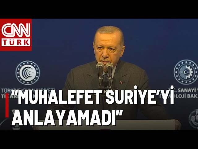 ⁣Erdoğan'dan Muhalefete Mesaj! "Dünya Gücümüzün Farkında, Muhalefet Anlamıyor"