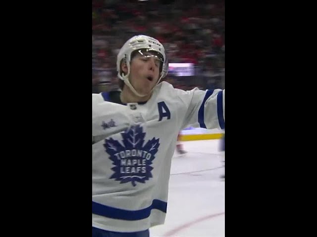 ⁣Mitch Marner Scores A Hat Trick 