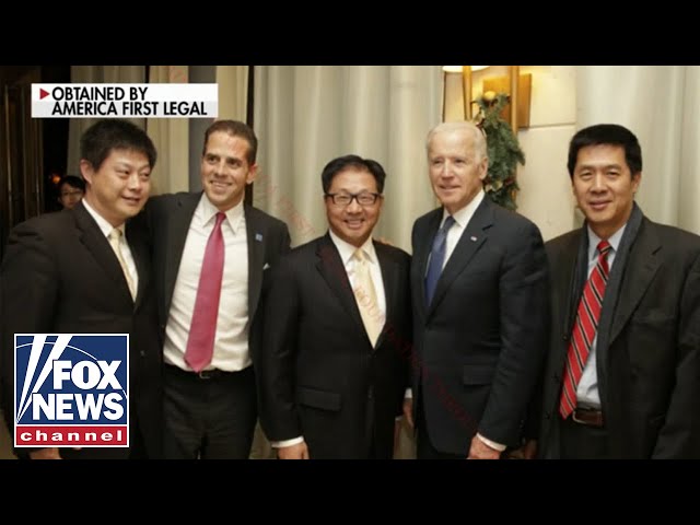 ⁣Newly surfaced photos show VP Biden posing with Hunter's business associates