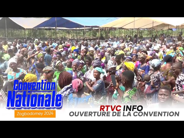 ⁣RTVC INFO - Ouverture de la convention nationale de la CMCI BENIN - ZOGBODOMEY 2024