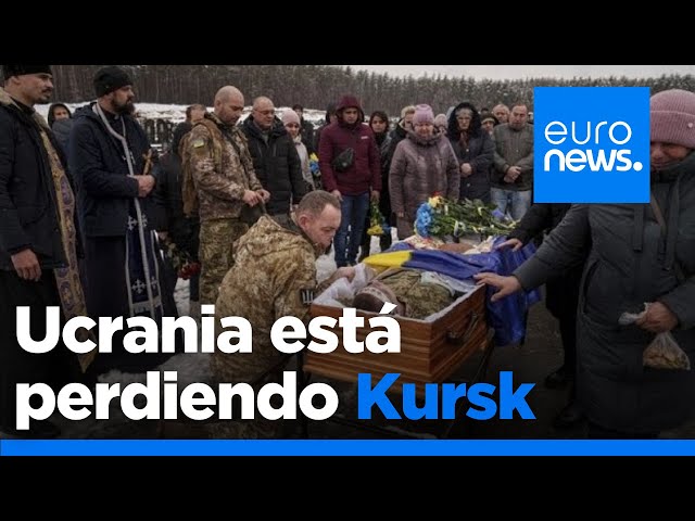 ⁣Ucrania está perdiendo la batalla por la región rusa de Kursk