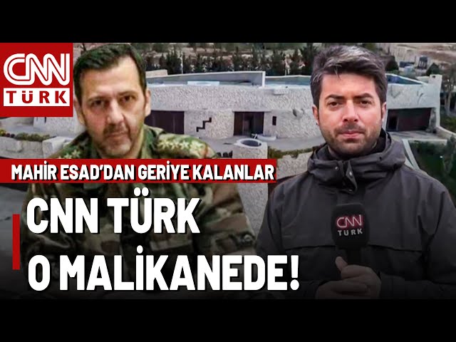 ⁣Kendi Kaçtı, Ardında 4 Malikane Kaldı! CNN TÜRK Mahir Esad'ın Malikanesinde