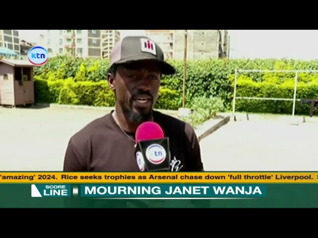 ⁣Players mourn the late Janet Wanja