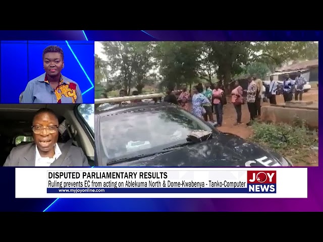 ⁣Ruling prevents EC from acting on Ablekuma North & Dome-Kwabenya - Tanko-Computer. #ElectionHQ