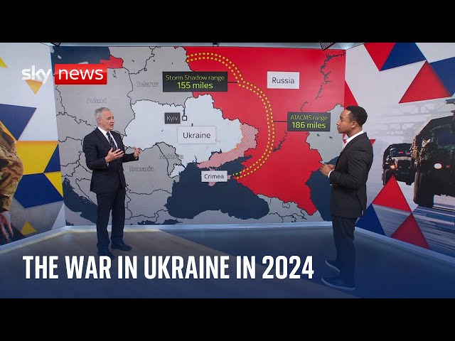 ⁣Michael Clarke looks back on the war in Ukraine in 2024