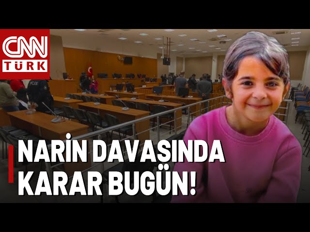 ⁣Narin Davasında Karar Her An Açıklanabilir! Narin'in Katili Bugün Belli Mi Olacak?