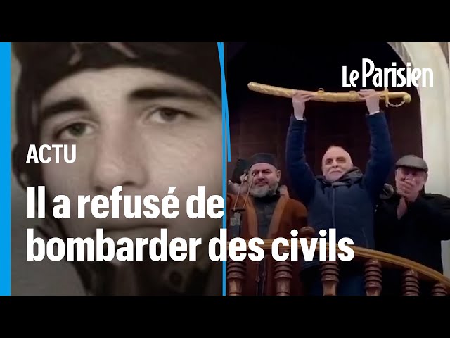 ⁣Libéré après 43 ans de prison, ce pilote de chasse syrien est désormais traité en héros