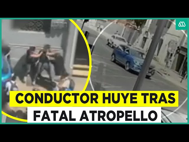 ⁣Conductor escapa corriendo tras fatal atropello: Mujer de la tercera edad murió