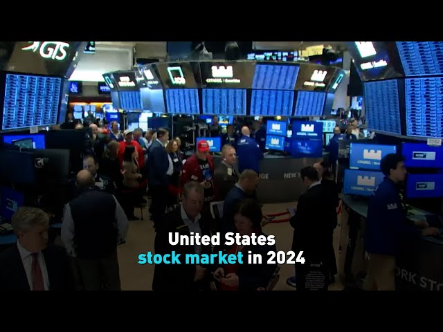 ⁣United States stock market in 2024