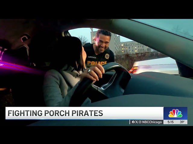 ⁣New York community uses innovative approach to deter ‘porch pirates'