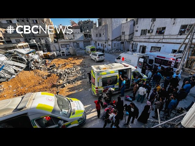 ⁣Israeli raid forces major Gaza hospital to shut down, WHO says