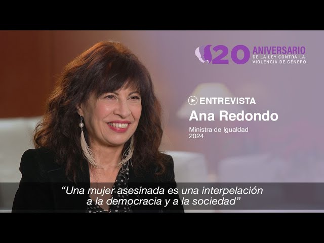 ⁣ANA REDONDO: “Una MUJER ASESINADA es una INTERPELACIÓN a la DEMOCRACIA y a la SOCIEDAD” | RTVE