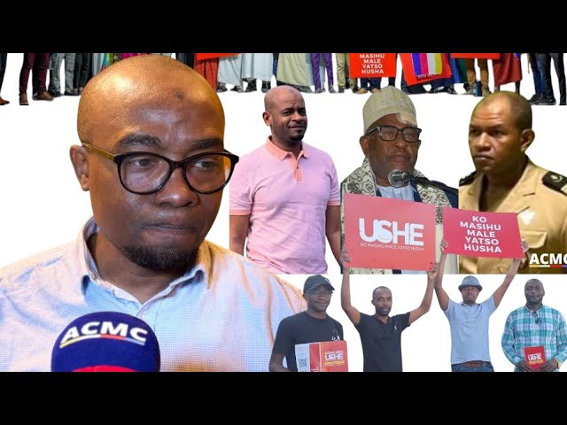 ⁣USHE, SAID Ali HAMIDOU dévoile la stratégie d'affronter aux fils d'AZALI et le régime de l