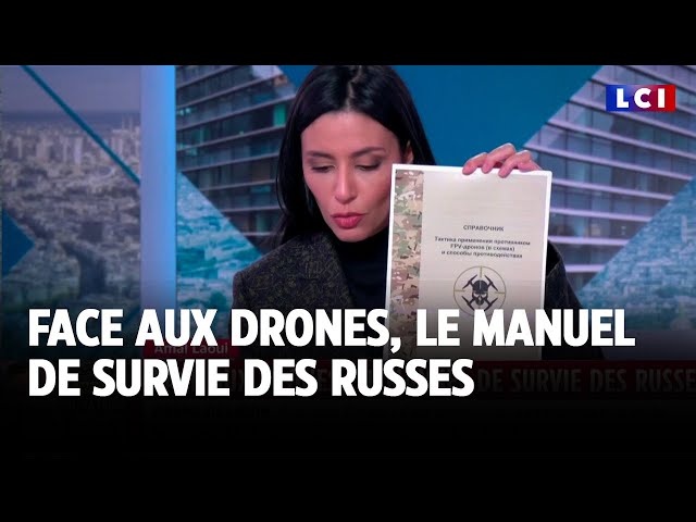 ⁣Face aux drones, le manuel de survie des Russes｜LCI