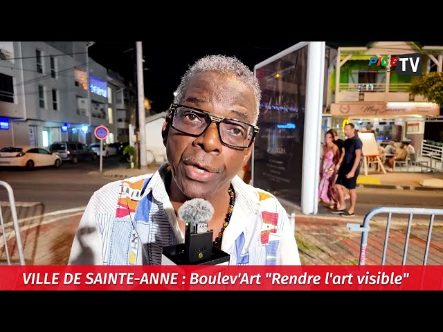 ⁣Ville de Sainte-Anne : Boulev’Art "Rendre l'art visible"