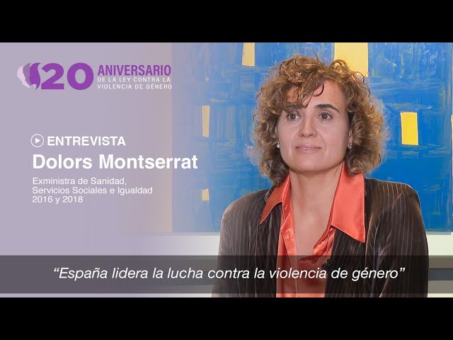 ⁣DOLORS MONTSERRAT - EXMINISTRA DE IGUALDAD: “España LIDERA la LUCHA contra la VIOLENCIA de GÉNERO” |