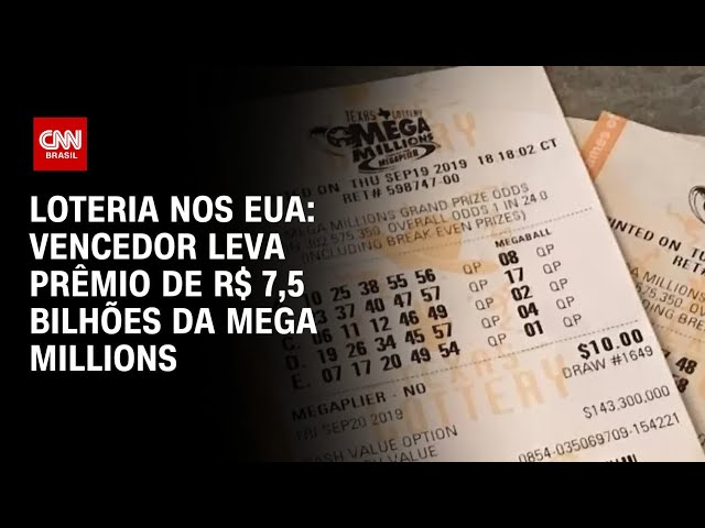 ⁣Loteria nos EUA: Vencedor leva prêmio de R$ 7,5 bilhões da Mega Millions | AGORA CNN