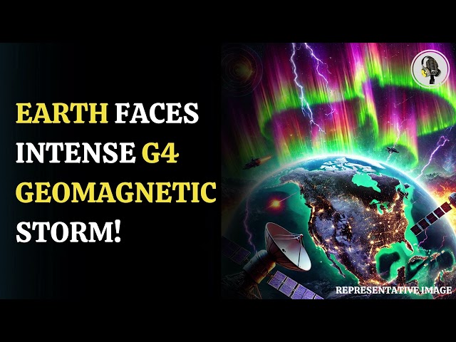 ⁣Earth Faces Intense G4 Geomagnetic Storm! | WION Podcast