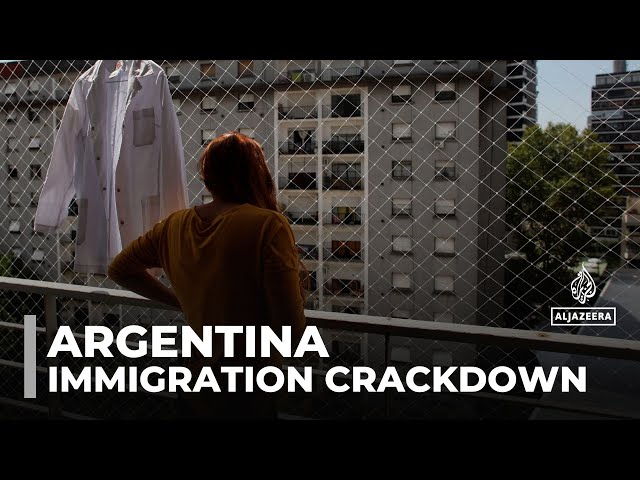 ⁣Argentina immigration crackdown: Foreign residents face new fees and restrictions