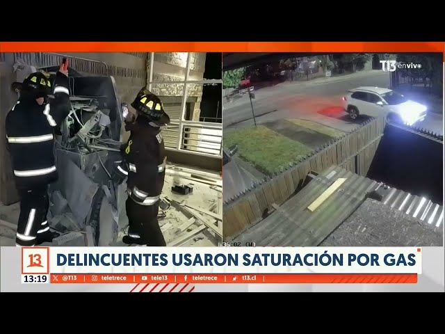 ⁣Impresionante intento de robo a cajero automático en Temuco: Usaron saturación por gas