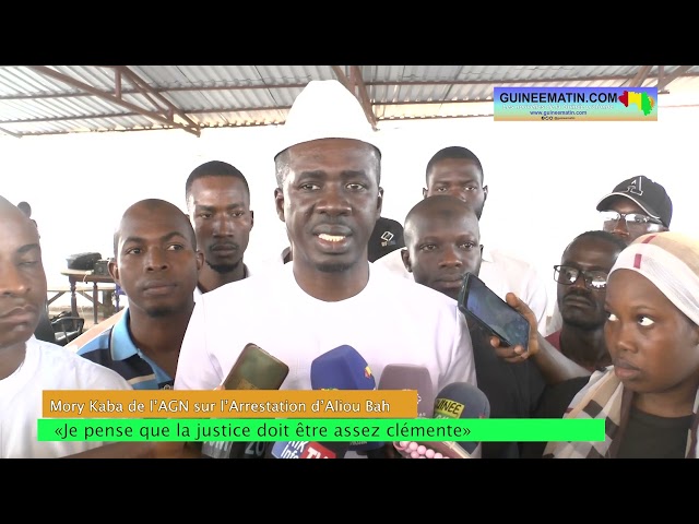 ⁣Mory Kaba de l’AGN sur l’arrestation d’Aliou Bah : « la justice doit être assez clémente »