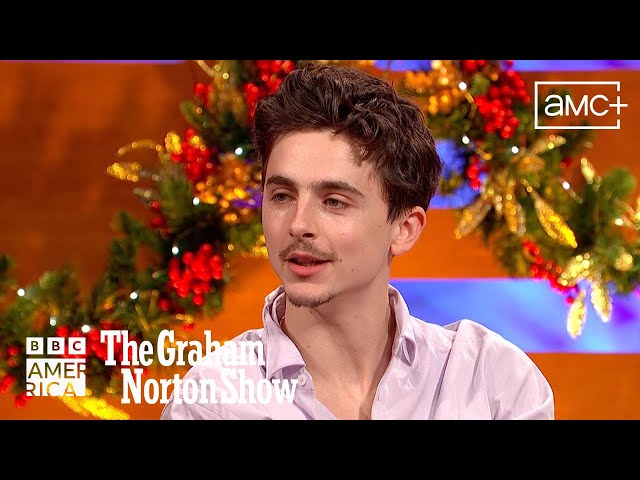 ⁣Timothée Chalamet Excels at Sucking and Blowing  The Graham Norton Show | BBC America