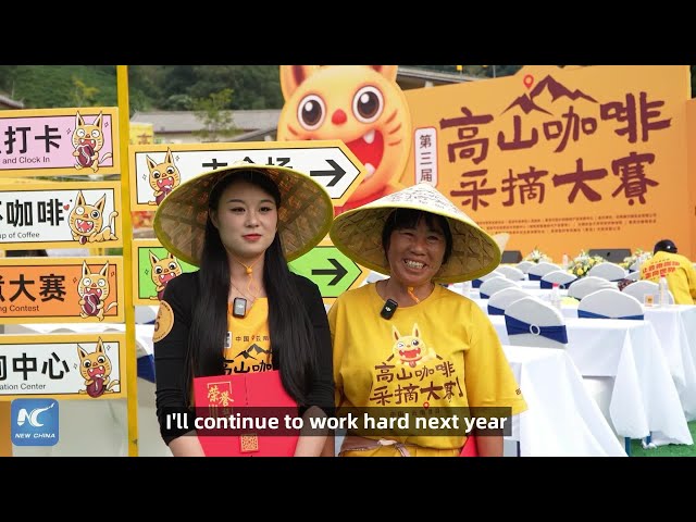 ⁣Unity in coffee: SW China contest celebrates barista-farmer teamwork