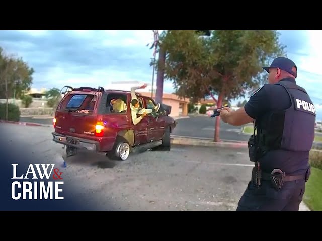 ⁣Cops Take Down Air Conditioner Thieves on Hot Summer Day