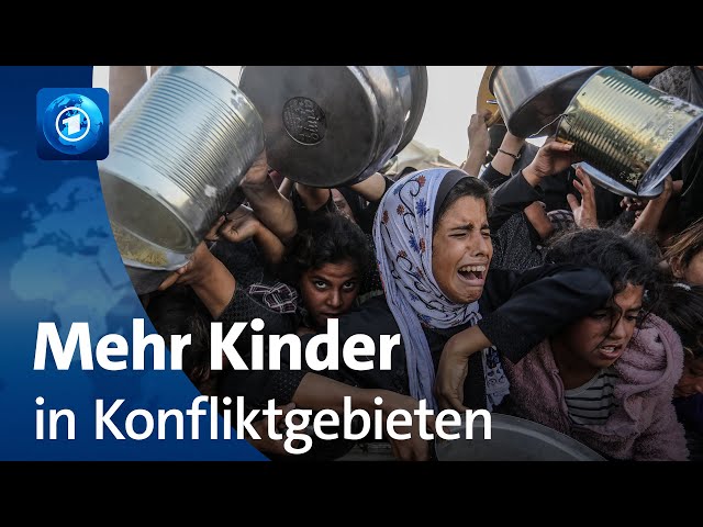 ⁣Mehr Kinder leben in Konfliktgebieten