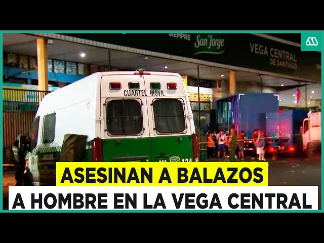 ⁣Asesinan a balazos a hombre en la Vega Central: Vendedores fueron testigo