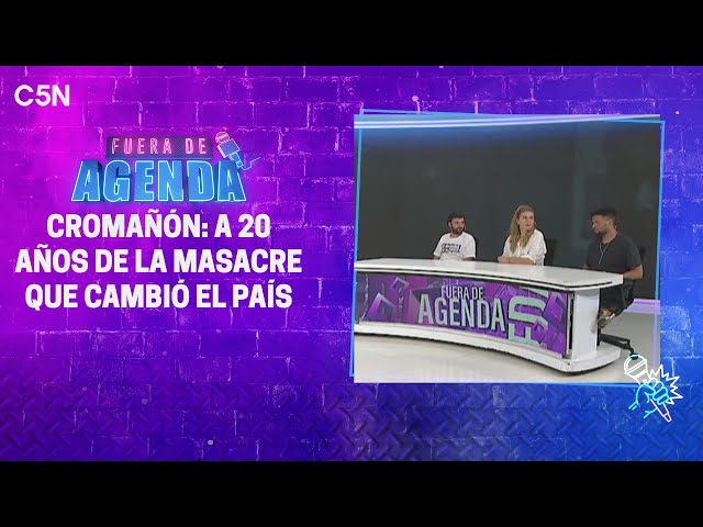 ⁣FUERA DE AGENDA | Hablamos con 3 SOBREVIVIENTES de la MASACRE de CROMAÑÓN