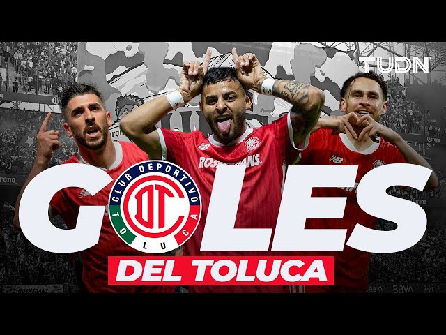 ⁣¡Toluca se consolidó como el segundo mejor ataque y así fueron sus goles en el Apertura 2024! | TUDN