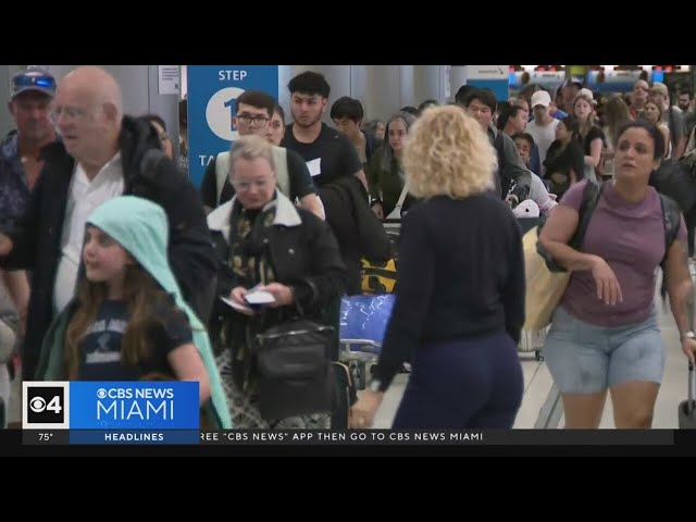 ⁣Holidays cap off record year for South Florida travelers