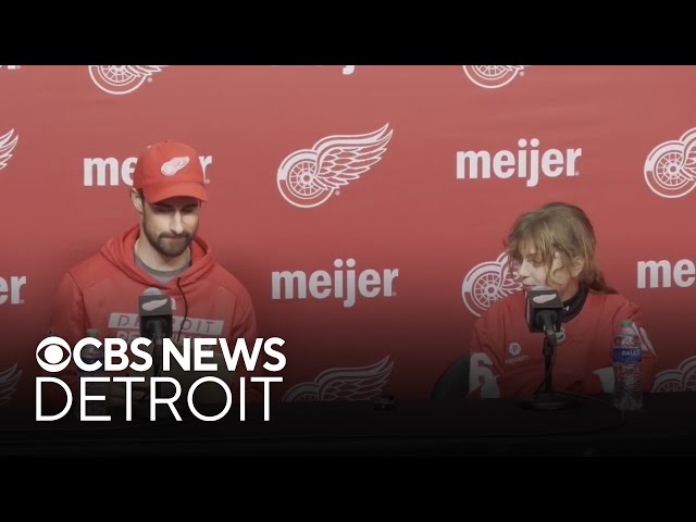 ⁣Detroit Red Wings, Make-A-Wish Foundation team up to make girl's dream come true