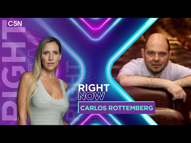 ⁣CARLOS ROTTEMBERG en RIGHT NOW