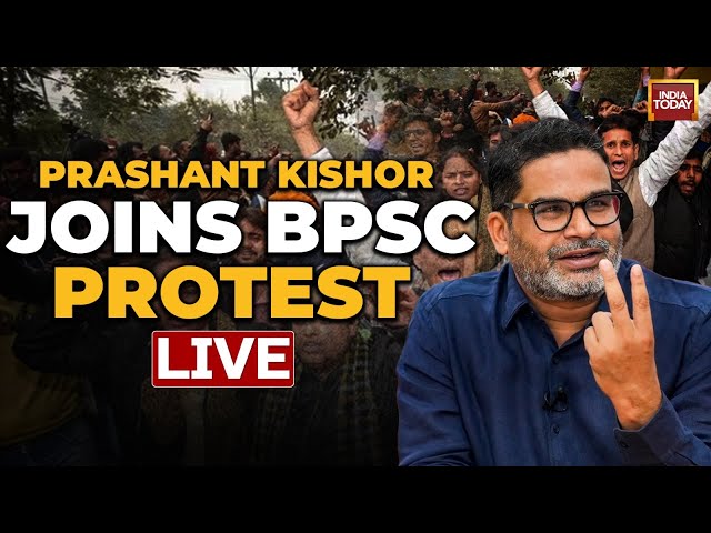 ⁣Prashant Kishor Joins BPSC Protest In Bihar LIVE | Appeals To End Corruption In Bihar | India Today