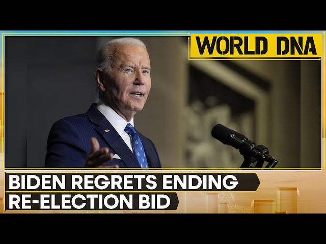 ⁣Biden Regrets Ending Re-election Campaign, Says He Could Have Defeated Trump