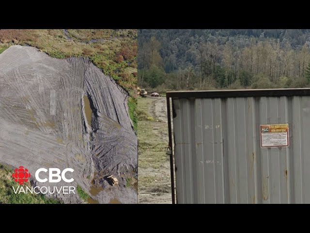 ⁣Fraser Valley locals concerned about illegal dumping on farmland