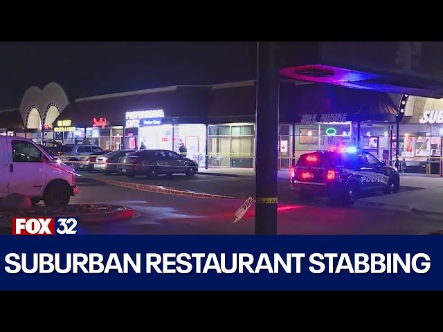 ⁣Three in custody, several hospitalized after stabbing at suburban restaurant: police