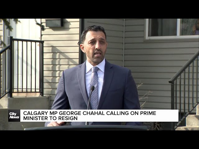 ⁣Calgary MP George Chahal calling on Prime Minister to resign