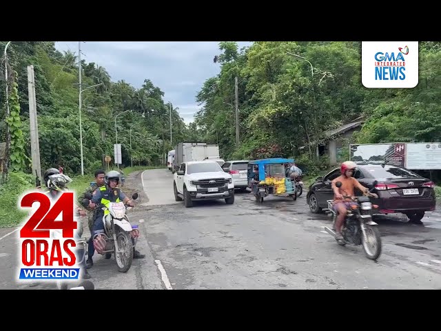 ⁣Biyahe papasok at paalis ng Bicol, mas mabilis sa Maharlika Highway... | 24 Oras Weekend