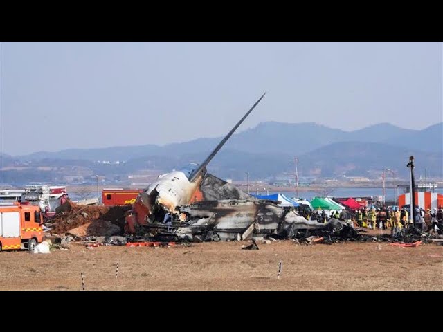 ⁣South Korea plane crash death toll rises to at least 120